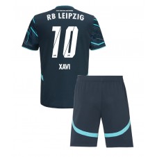 RB Leipzig Xavi Simons #10 Tredjedraktsett Barn 2024-25 Kortermet (+ korte bukser)